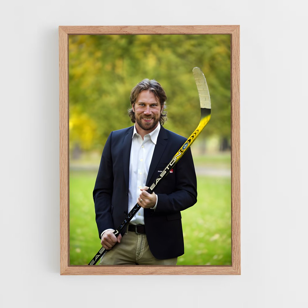 Poster Peter forsberg – affiche Hockey sur glace (vue 4)